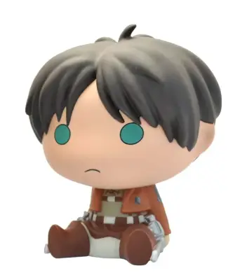 Figurine aot eren chibi bank